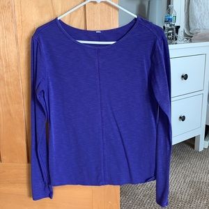 Lululemon Long Sleeve dark purple